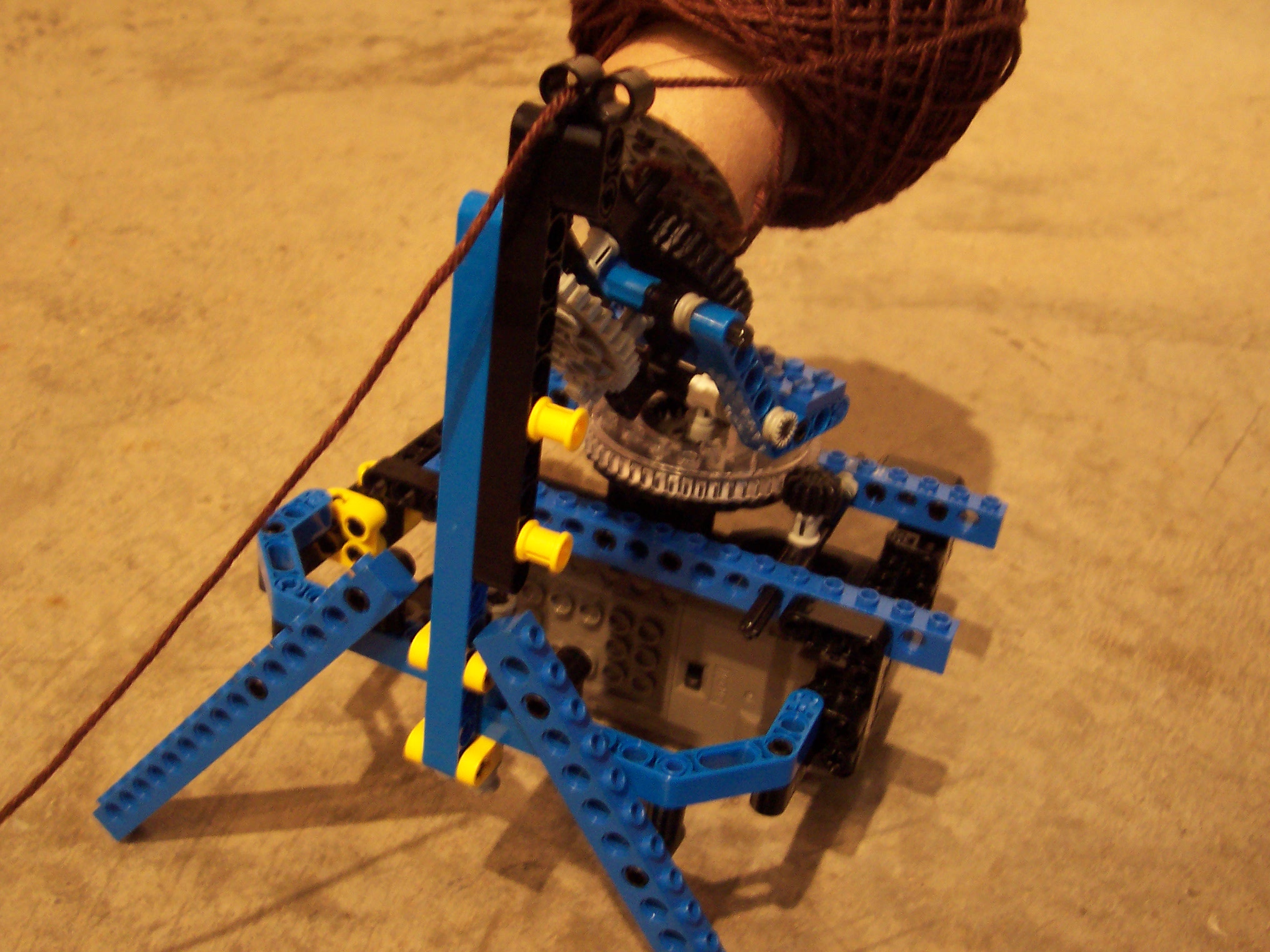 Lego Yarn Ball Winder and Swift